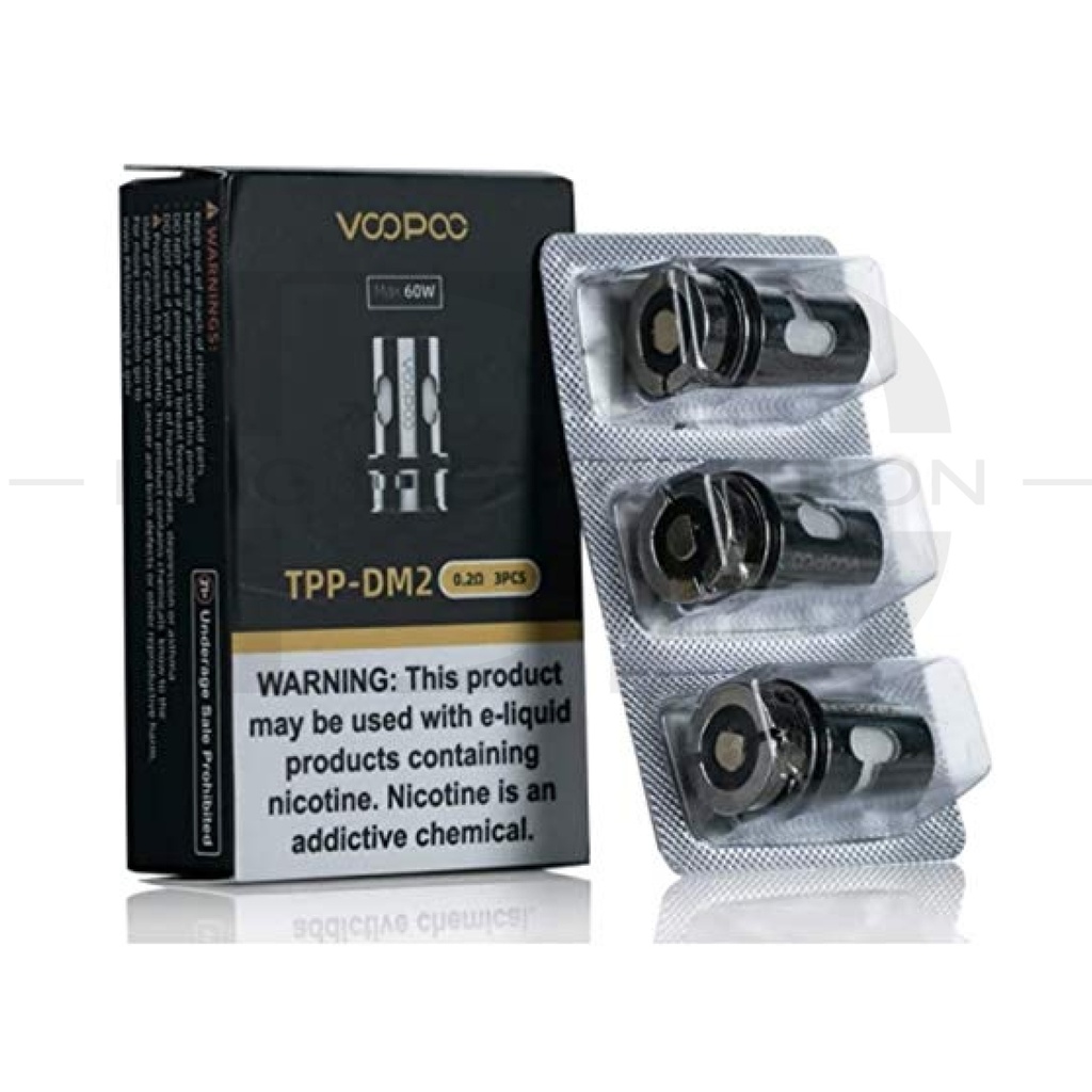 Voopoo TPP DM2 Coil 3Pcs/Pack - 0.2 Ohm
