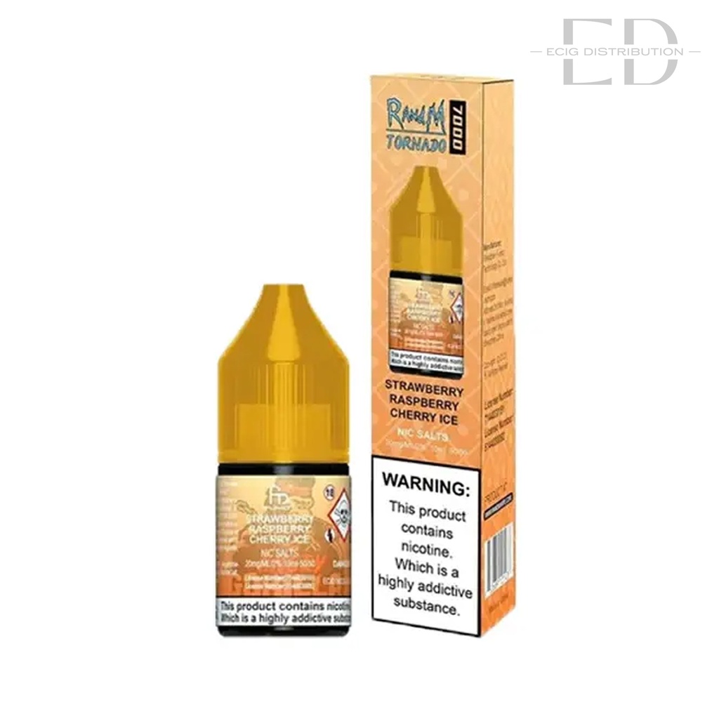 Fumot RandM Nic Salts - Strawberry Raspberry Cherry Ice 20MG