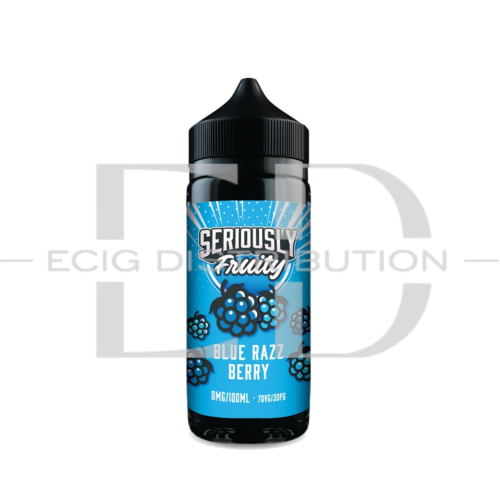 Doozy Seriously Fruity 100ML 70/30 - Blue Razz Berry 0MG