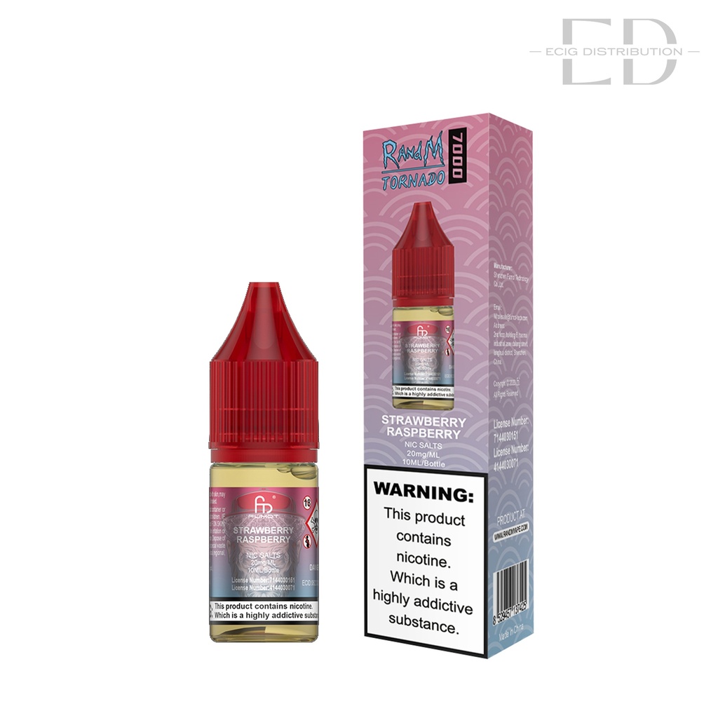 Fumot RandM Nic Salts - Strawberry Raspberry 20MG