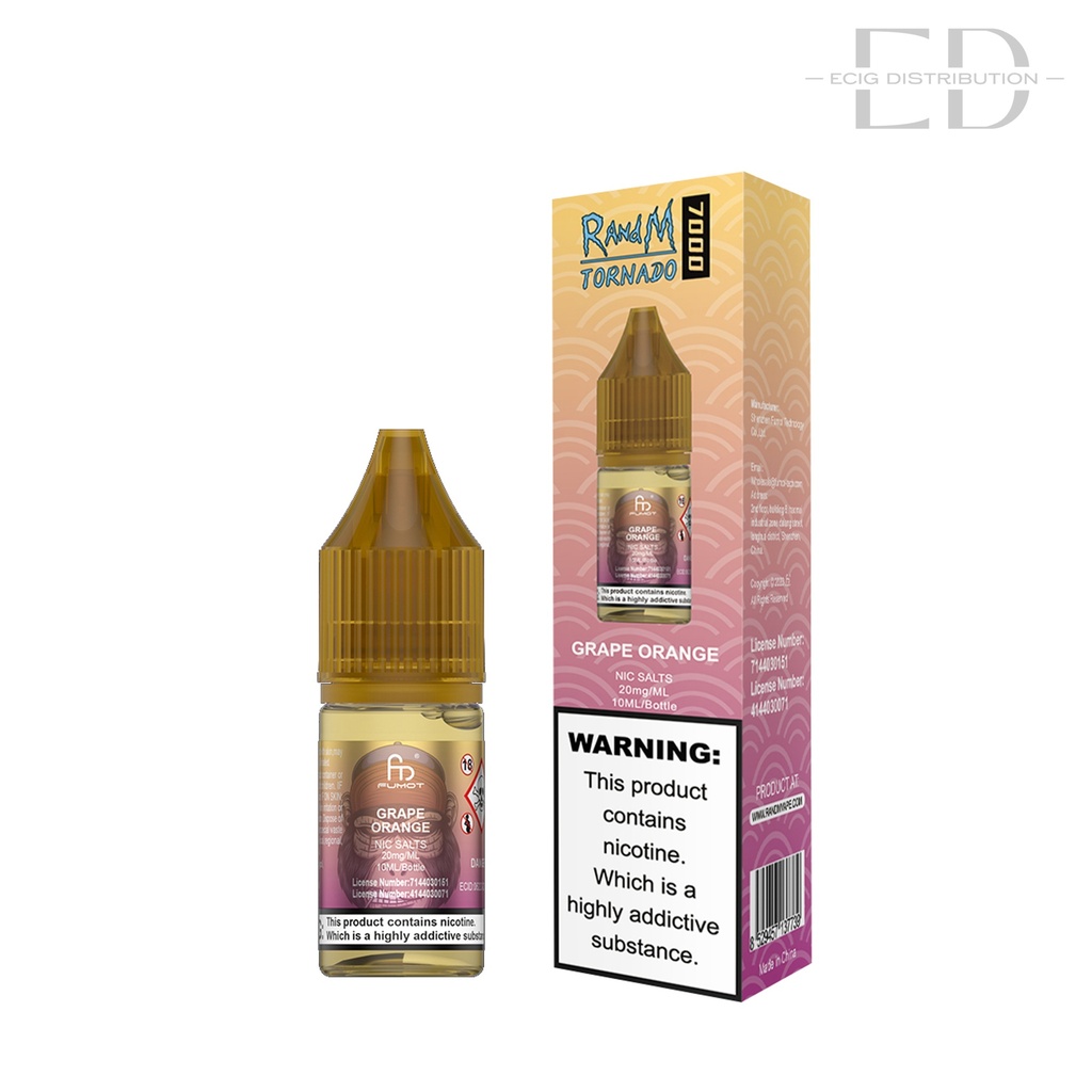 Fumot RandM Nic Salts - Grape Orange 20MG