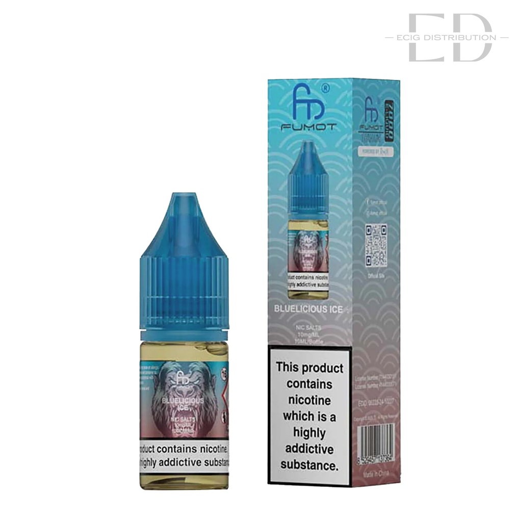 Fumot RandM Nic Salts - Bluelicious Ice 10MG