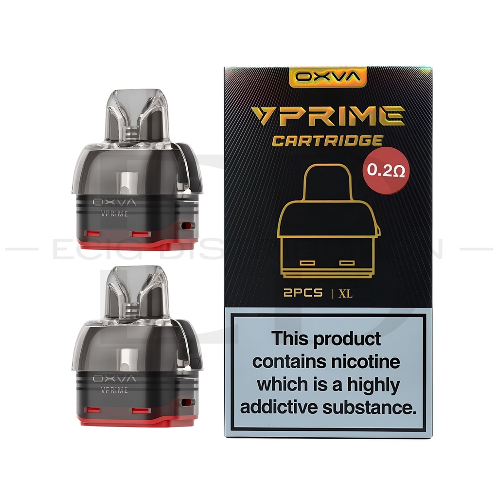 Oxva V Prime Refillable Pod 2Pcs/Pack - 0.2 Ohm XL