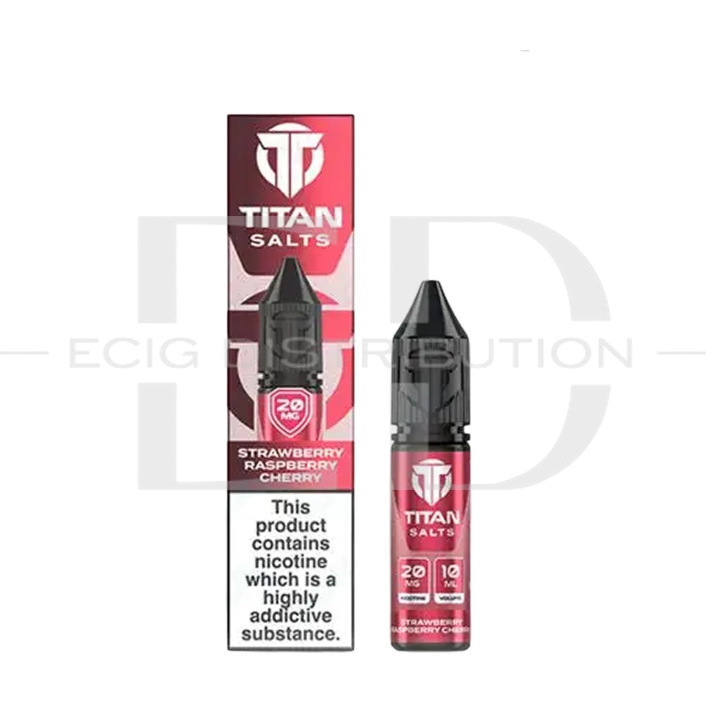 Titan Nic Salts - Strawberry Raspberry Cherry 10MG
