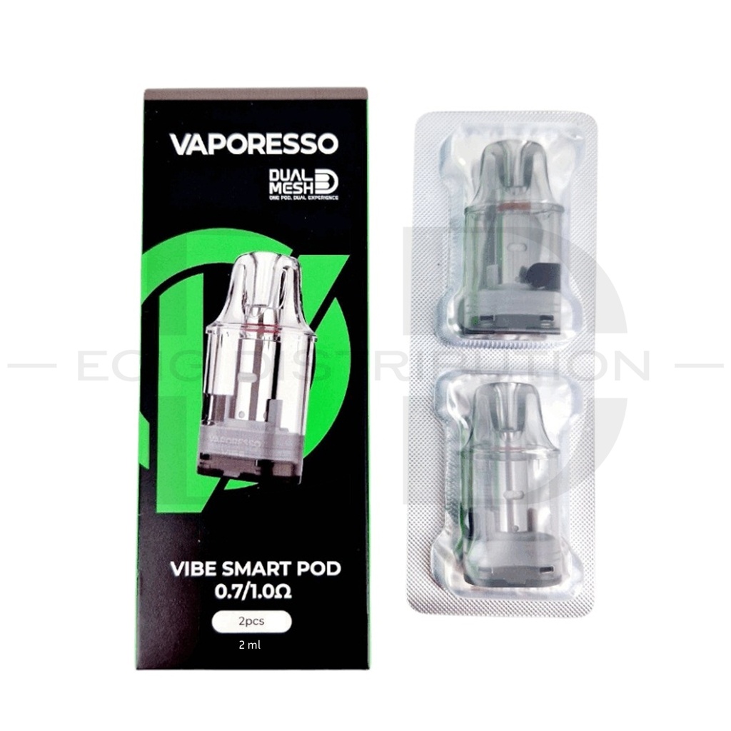 Vaporesso Vibe Dual Mesh Smart Refillable Pod 2Pcs/Pack - 0.7/1.0 Ohm