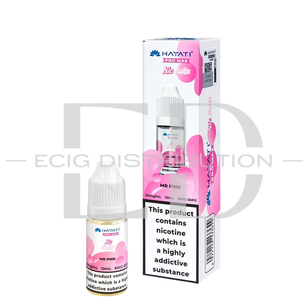 Hayati Nic Salts - Mr Pink 20MG