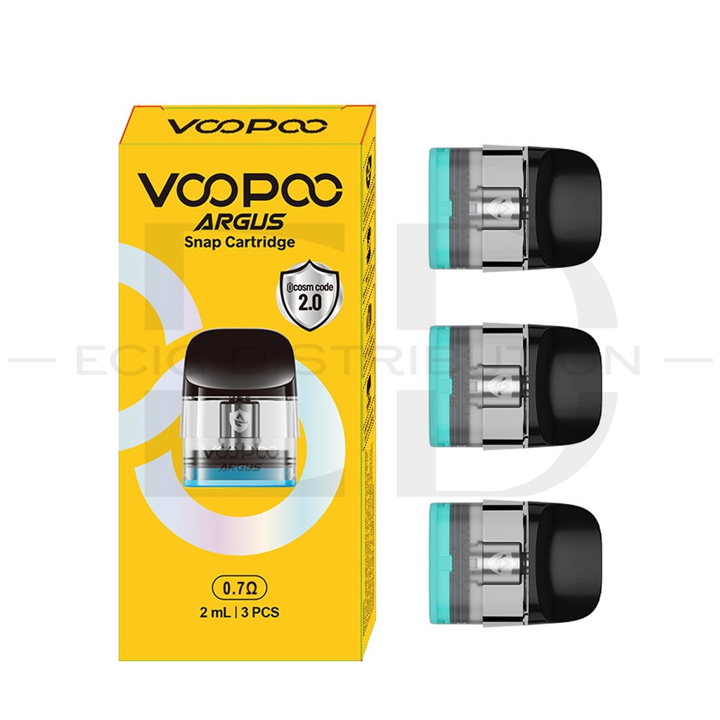 Voopoo Argus Snap Cartridge Refillable Pod 3Pcs/Pack - 0.7 Ohm