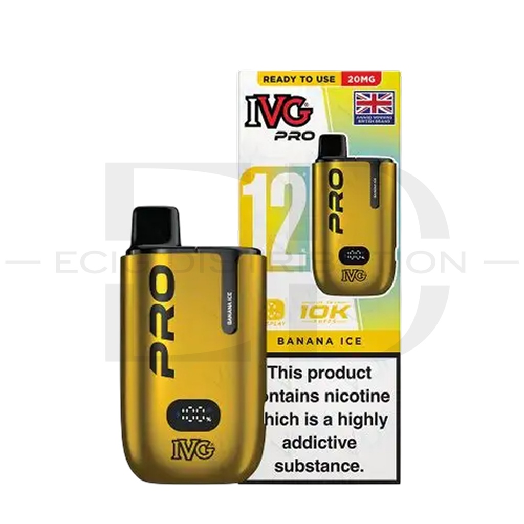 IVG Pro 12 Pod Kit - Banana Ice 20MG