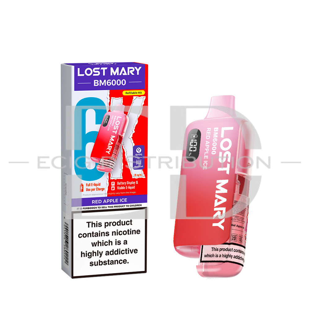 Lost Mary BM6000 Pod Kit - Red Apple Ice