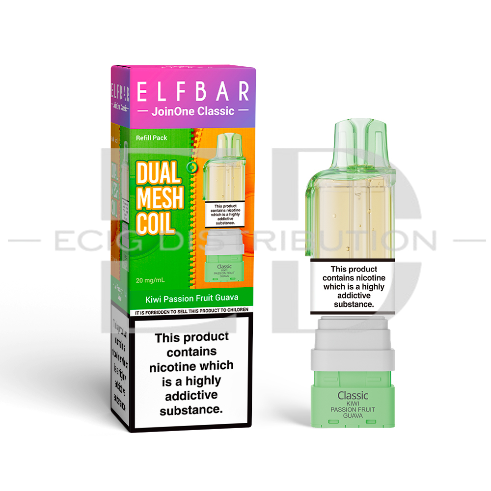 Elfbar JoinOne15K Classic Series Refillable Pod - Kiwi Passion Fruit Guava