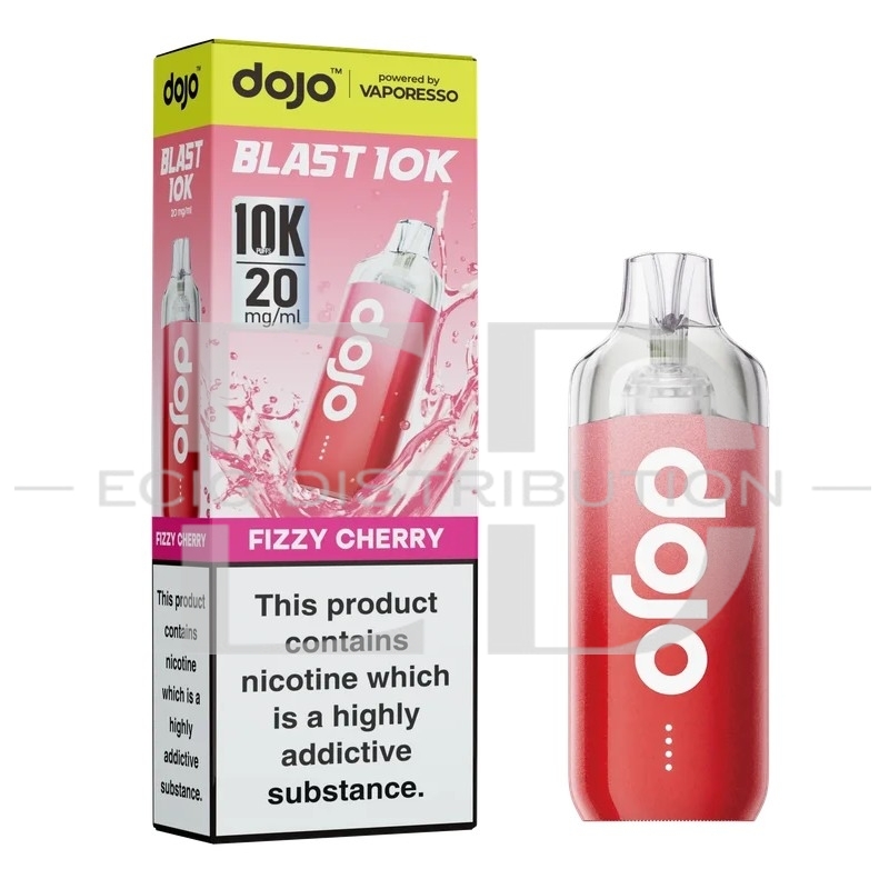 Vaporesso Dojo Blast 10K Pod Kit Bundle - Fizzy Cherry 20MG 