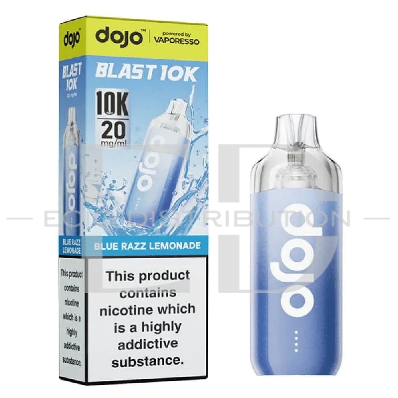 Vaporesso Dojo Blast 10K Pod Kit Bundle - Blue Razz Lemonade 20MG 