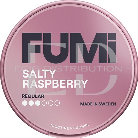 Fumi Regular Nicotine Pouches - Salty Raspberry 4MG