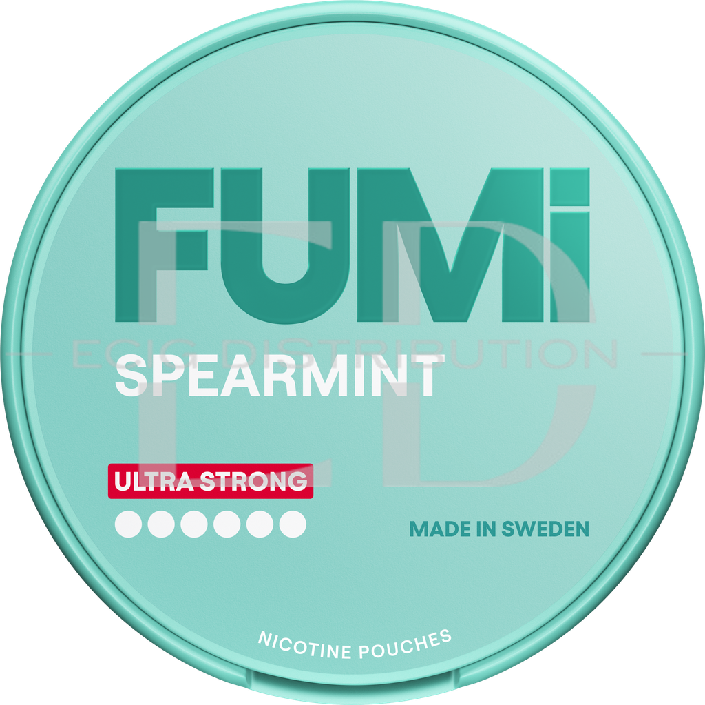 Fumi Ultra Strong Nicotine Pouches - Freezy Mint 15MG