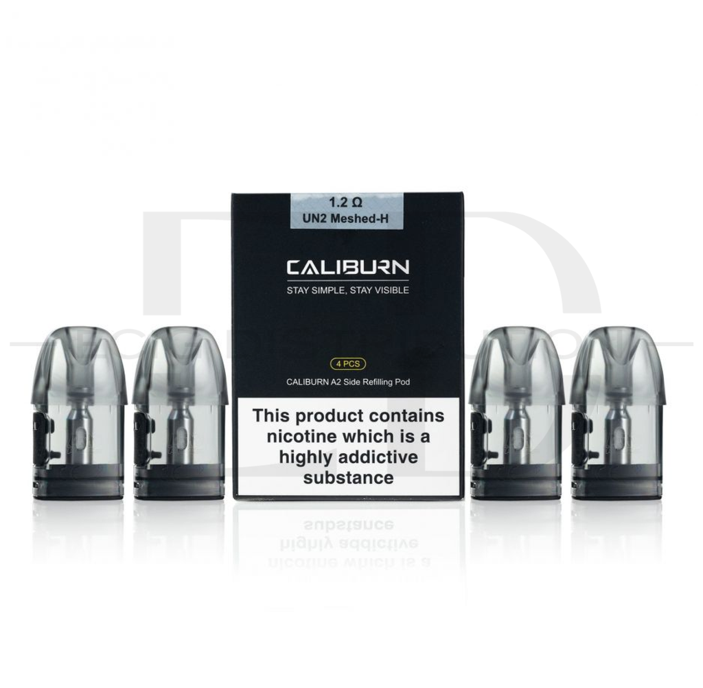 Uwell Caliburn A2S Refillable Pod 4Pcs/Pack - 1.2 Ohm