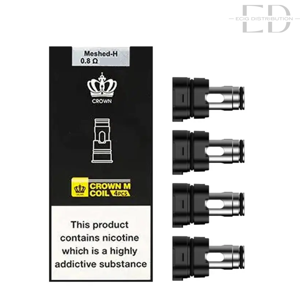 Uwell Crown M Coil 4Pcs/Pack - 0.8 Ohm