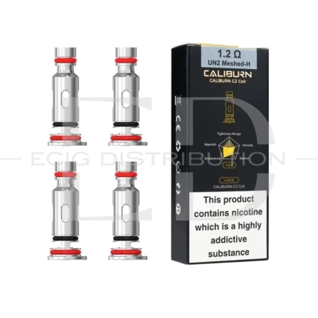 Uwell Caliburn G2 Coil 4Pcs/Pack - 1.2 Ohm