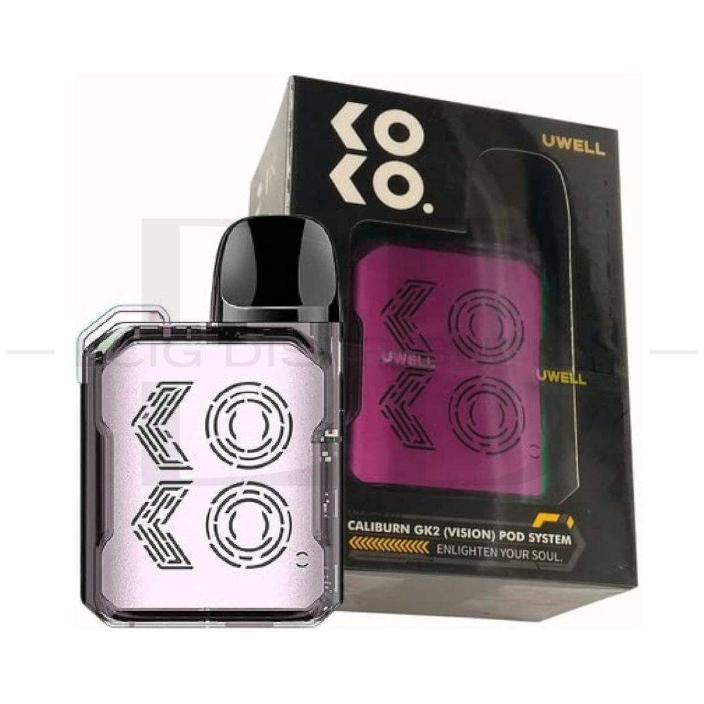 Uwell Caliburn GK2 Vision Pod Kit - Limpid Pink