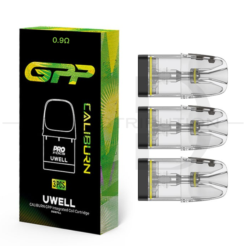 Uwell Caliburn GPP Coil Cartridge Side Refill 3Pcs/Pack - 1.2 Ohm XL