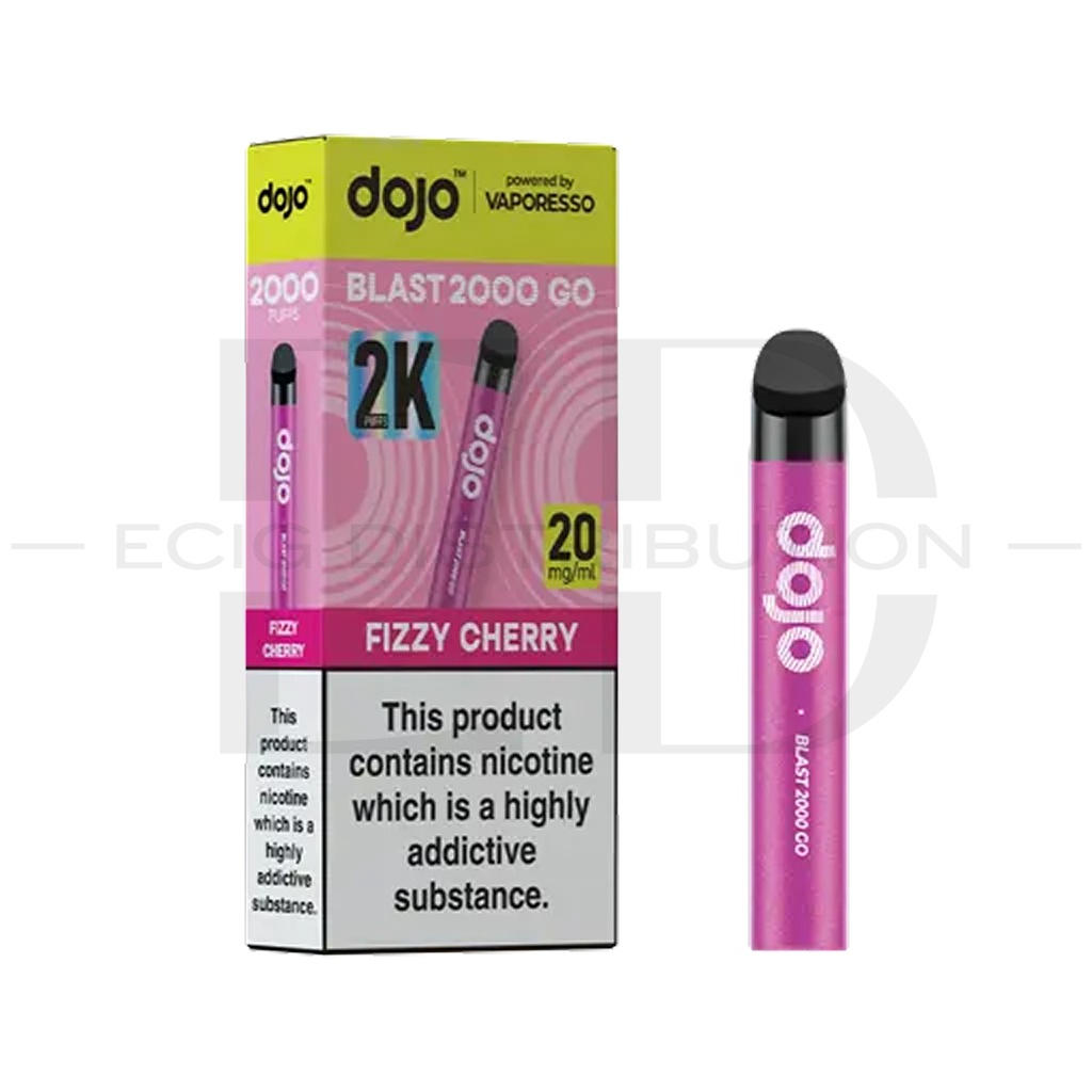 Vaporesso Dojo Blast 2000 Go Pod Kit - Fizzy Cherry 20MG