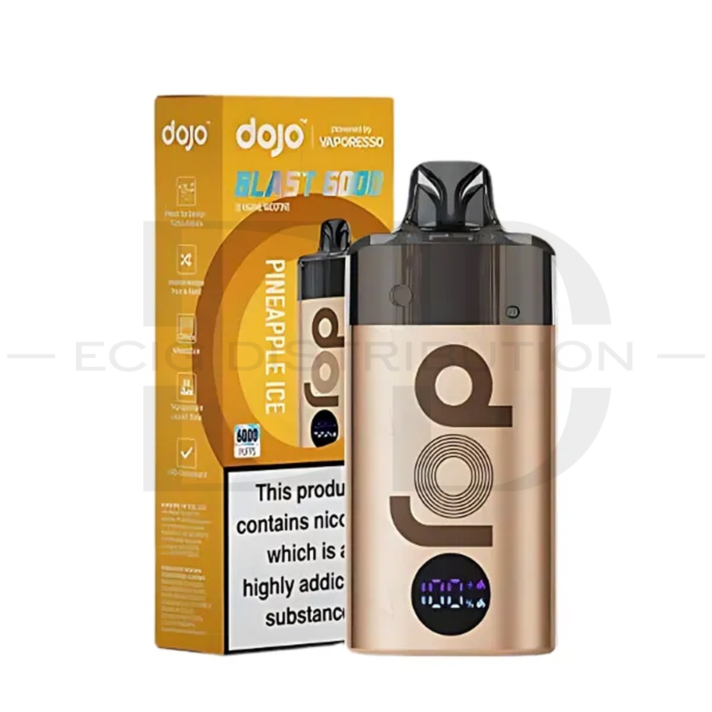 Vaporesso Dojo Blast 6000 Pod Kit - Pineapple Ice 20MG