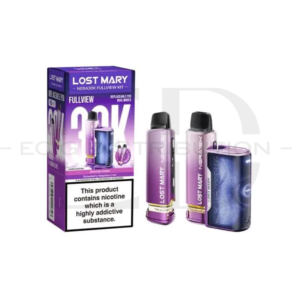 Lost Mary Nera 30K Full View Kit - Purple Edition