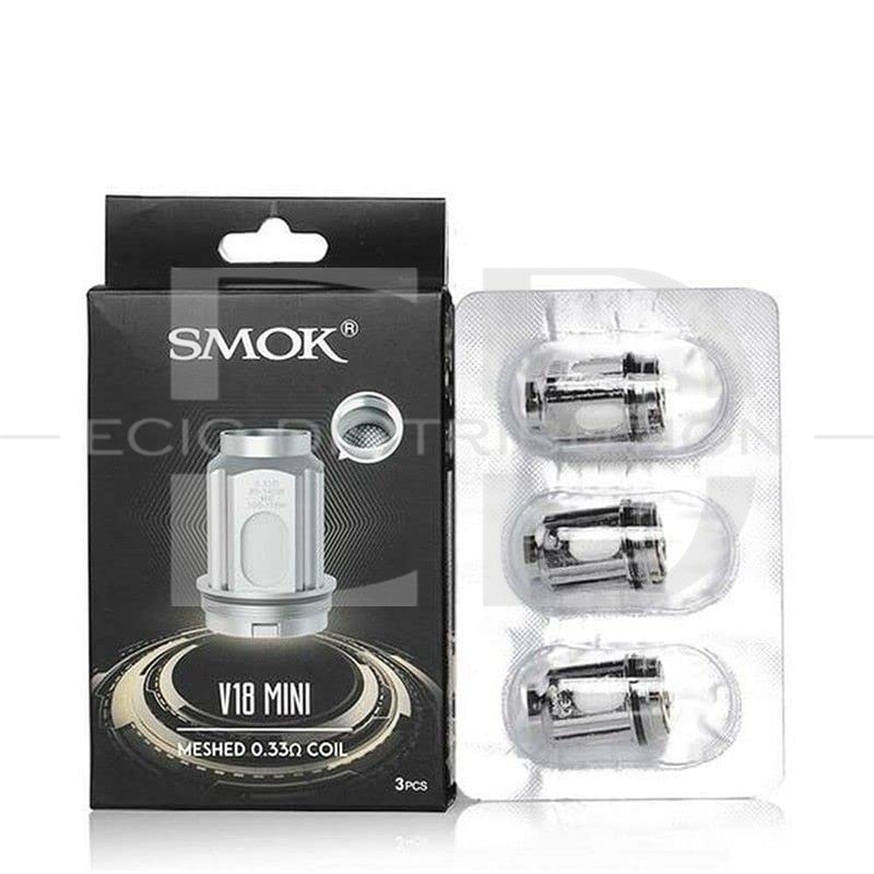 Smok V18 Mini Meshed Coil 3Pcs/Pack - 0.33 Ohm