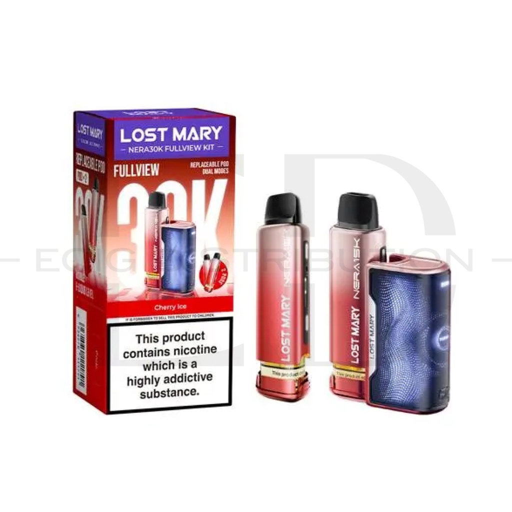 Lost Mary Nera 30K Full View Kit - Cherry Ice