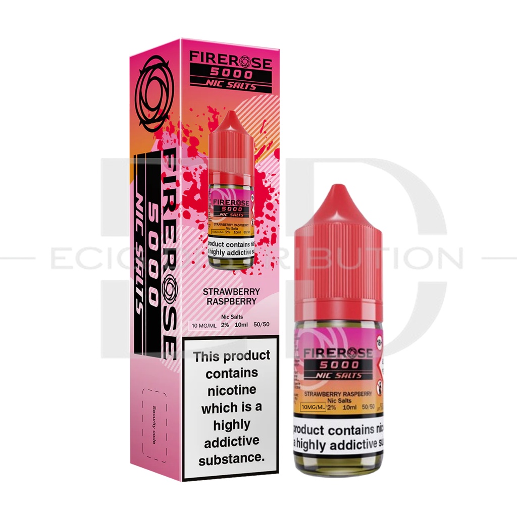 Firerose Nic Salts - Strawberry Raspberry 10MG