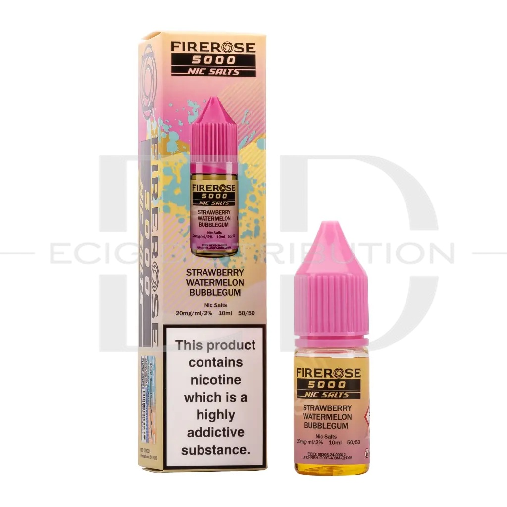 Firerose Nic Salts - Strawberry Watermelon Bubblegum 20MG
