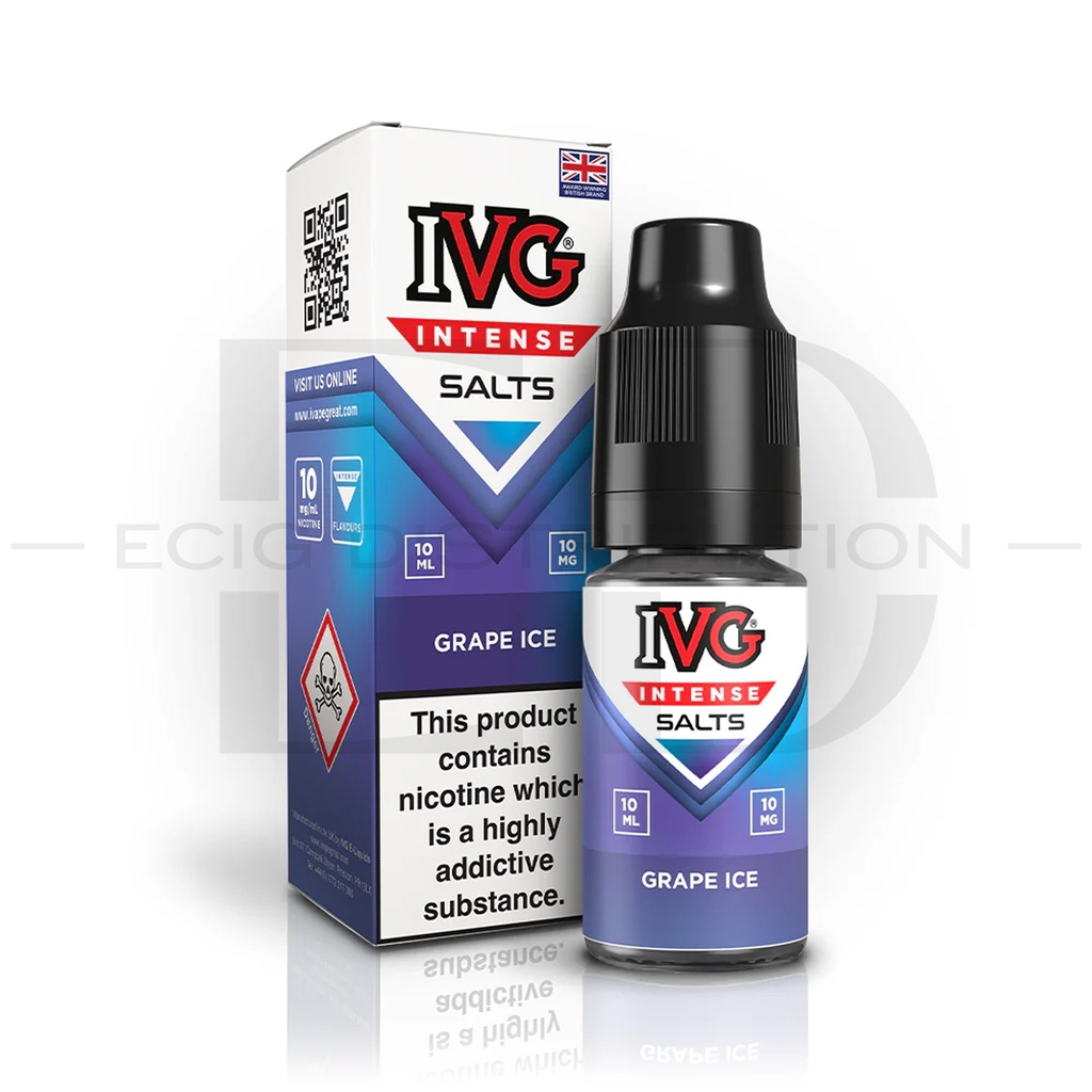 IVG Nic Salts - Grape Ice 10MG