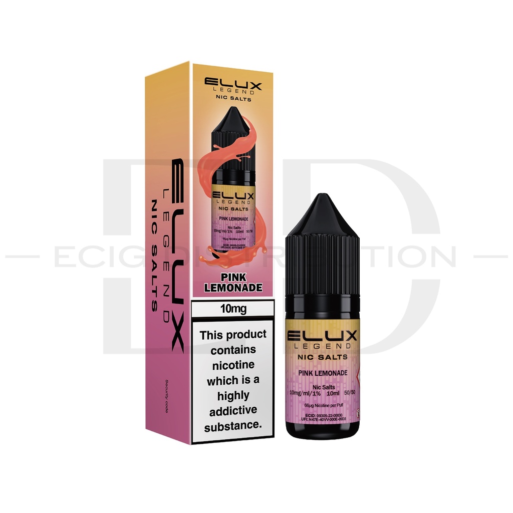 Elux Nic Salts - Pink Lemonade 10MG