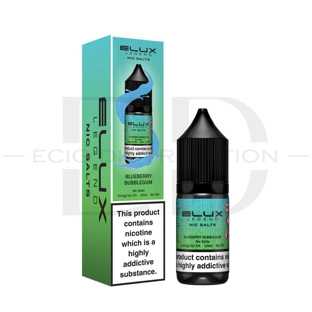 Elux Nic Salts - Blueberry Bubblegum 20MG