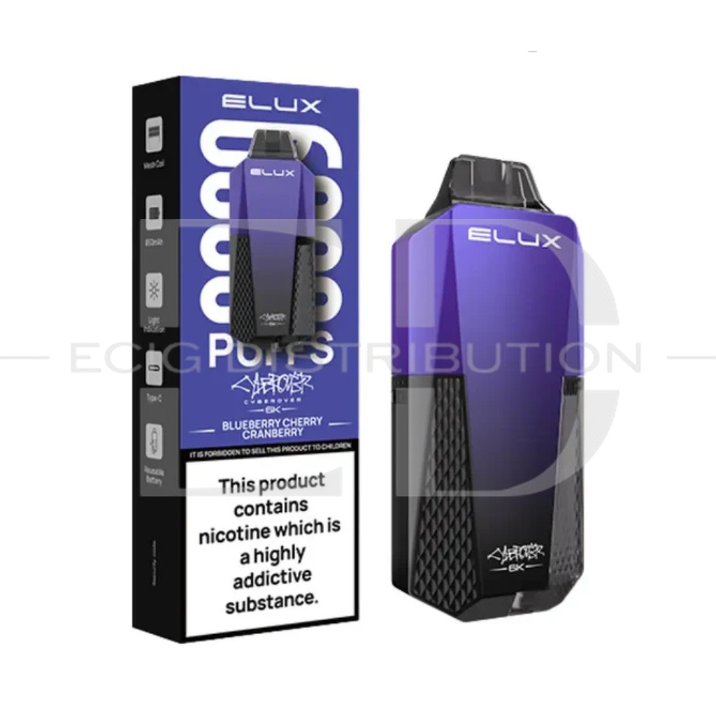 Elux Cybreover Pod Kit - Blueberry Cherry Cranberry