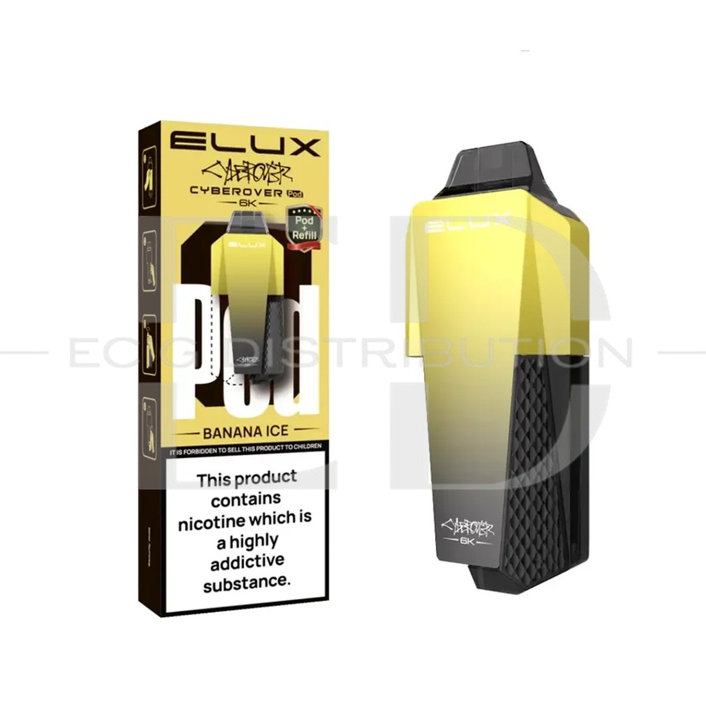 Elux Cybreover Refillable Pod - Banana Ice