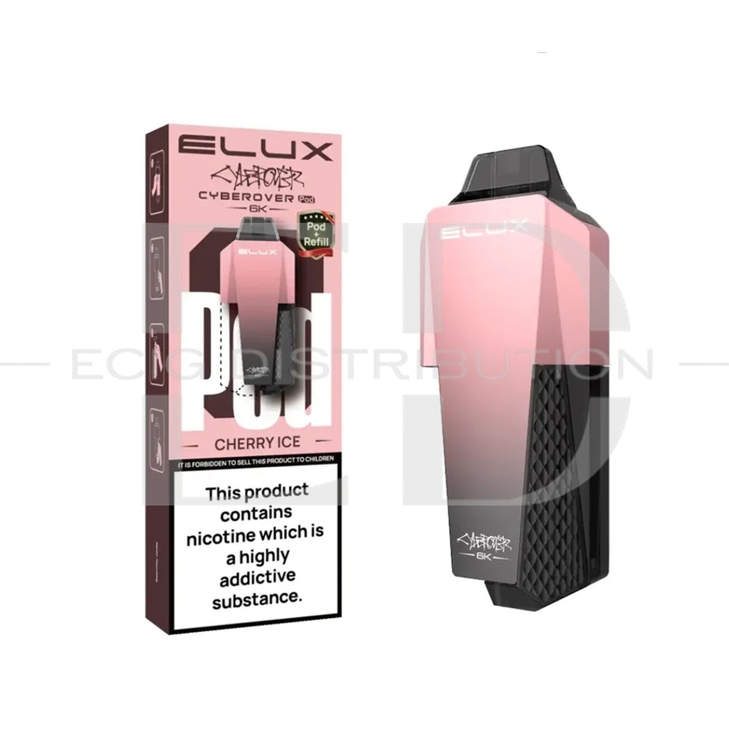 Elux Cybreover Refillable Pod - Cherry Ice