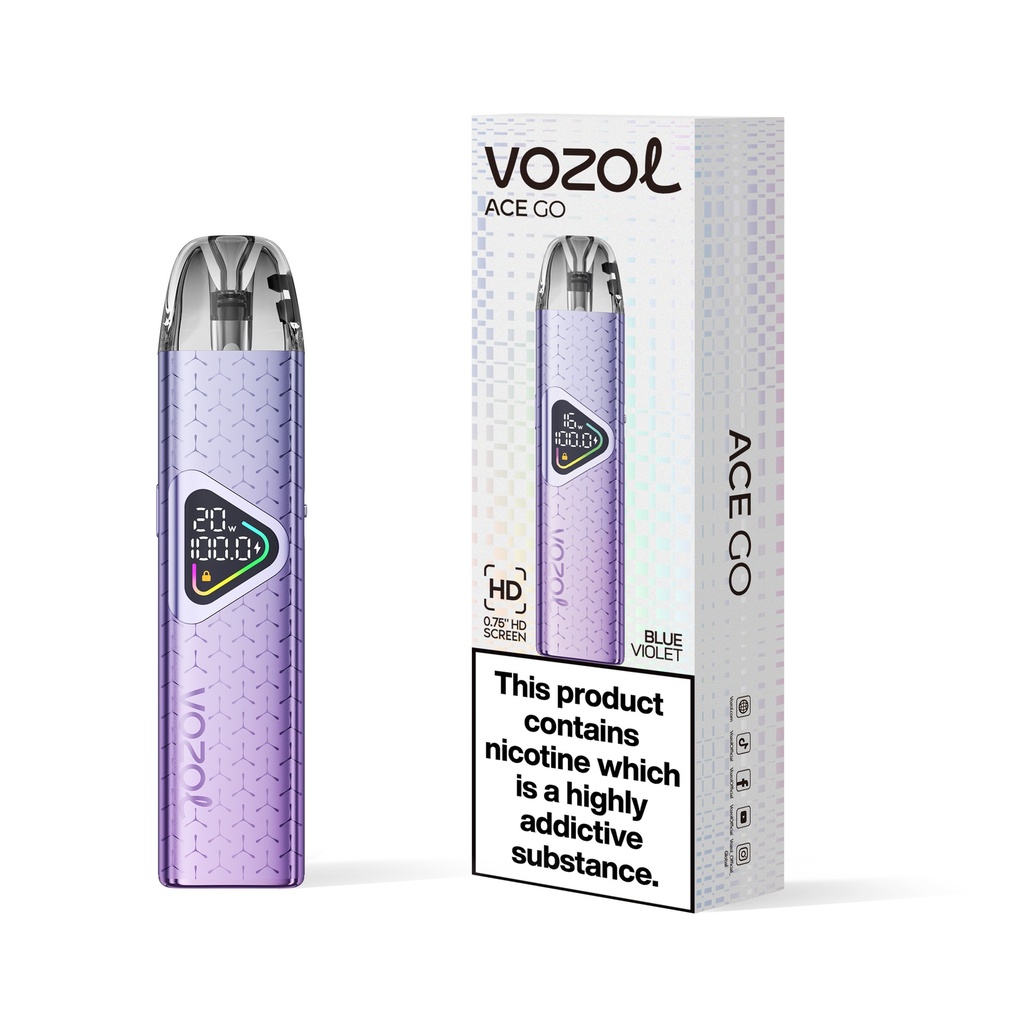Vozol Ace Go Pod Kit - Blue Voilet