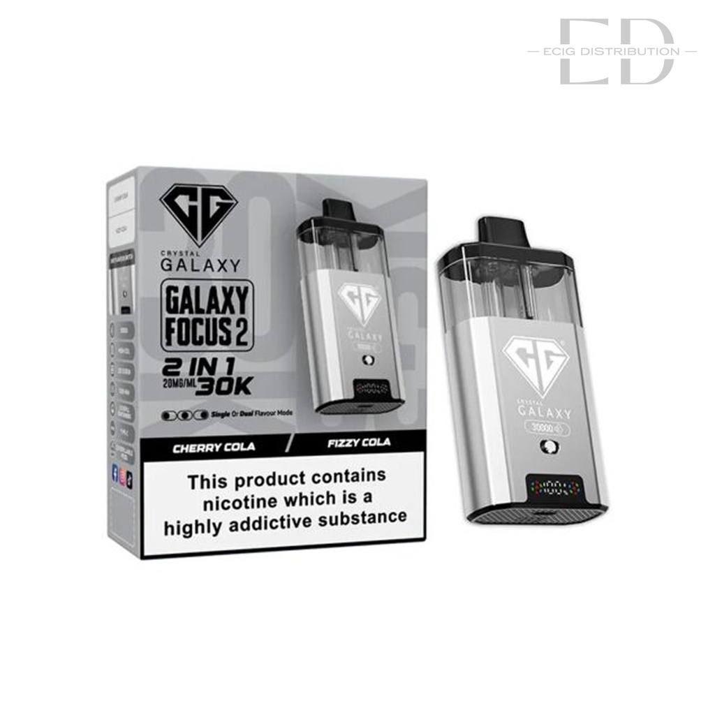 Crystal Galaxy Focus 2 30K Pod Kit - Cherry Cola / Fizzy Cola 20MG