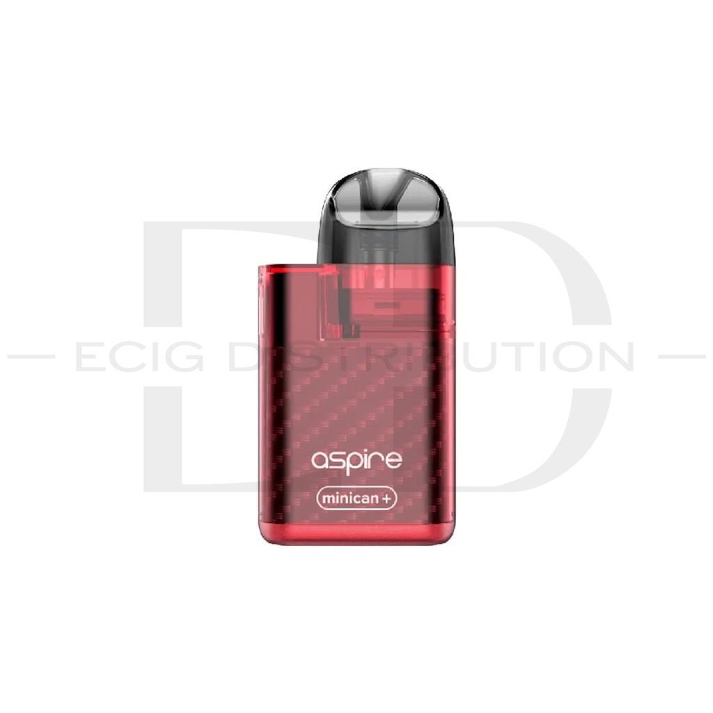 Aspire Minican+ Pod Kit - Semitransparent Red