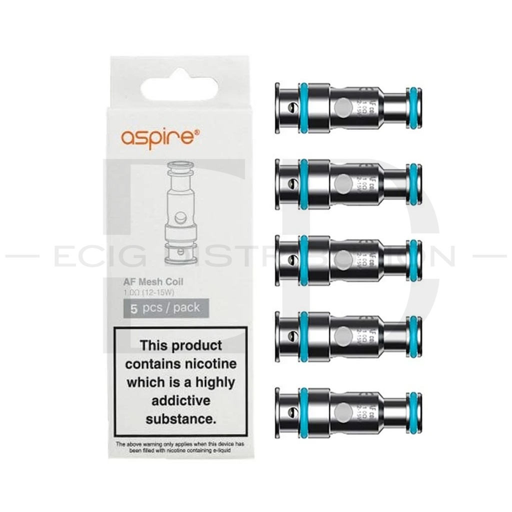 Aspire AF Meshed Coil 5Pcs/Pack - 1.0 Ohm