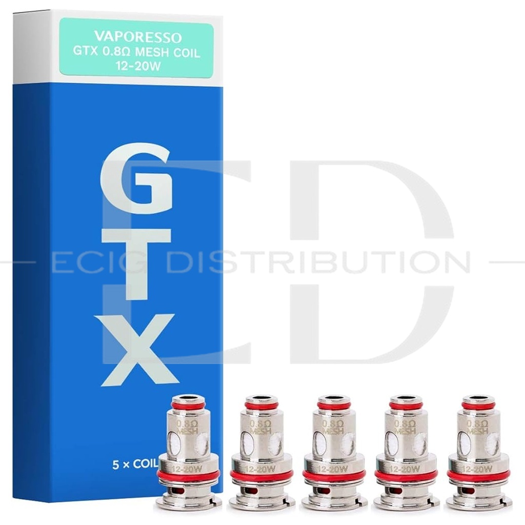 Vaporesso GTX Mesh Coil 5Pcs/Pack - 0.8 Ohm