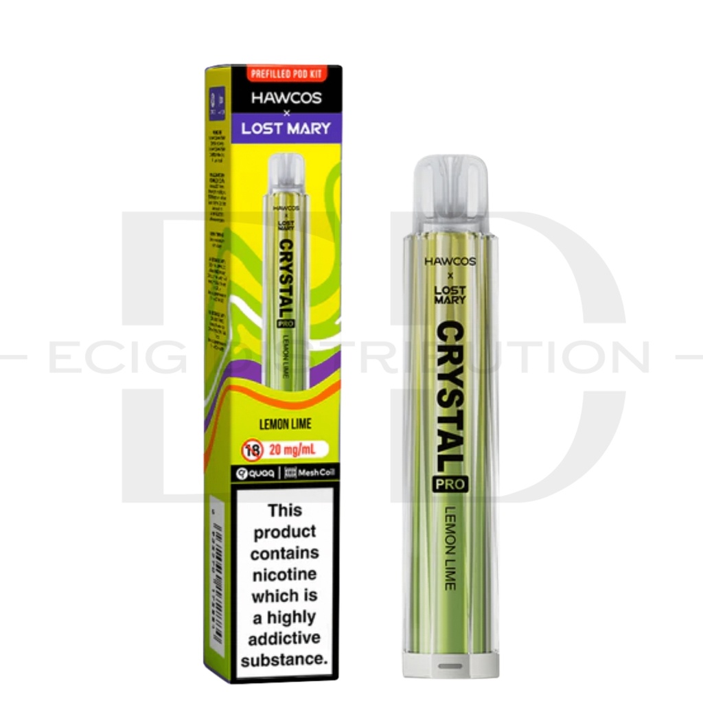 Lost Mary Hawcos Crystal Pro Pod Kit - Lemon Lime