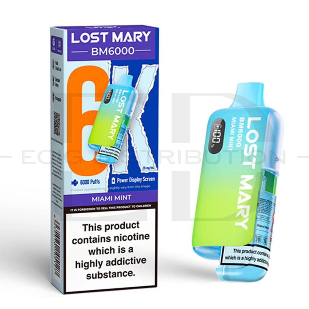 Lost Mary BM6000 Pod Kit - Miami Mint