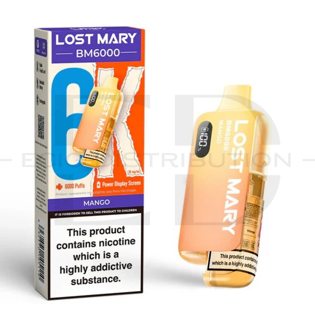 Lost Mary BM6000 Pod Kit - Mango