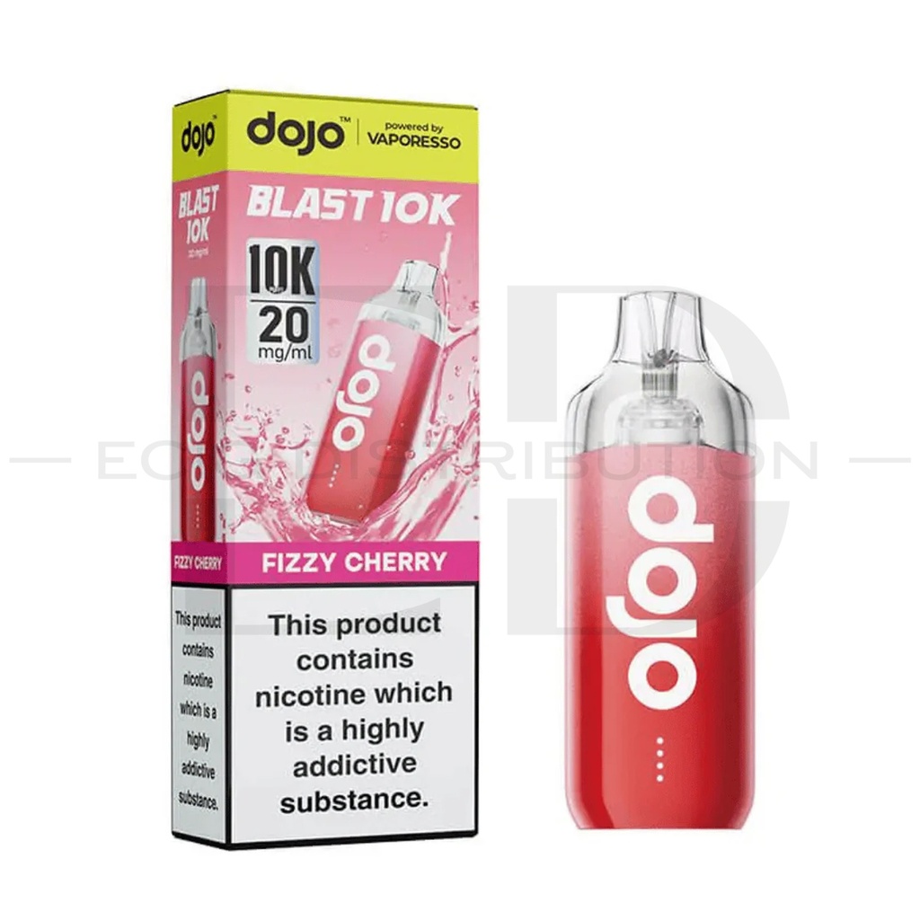 Vaporesso Dojo Blast 10K Pod Kit - Fizzy Cherry 20MG