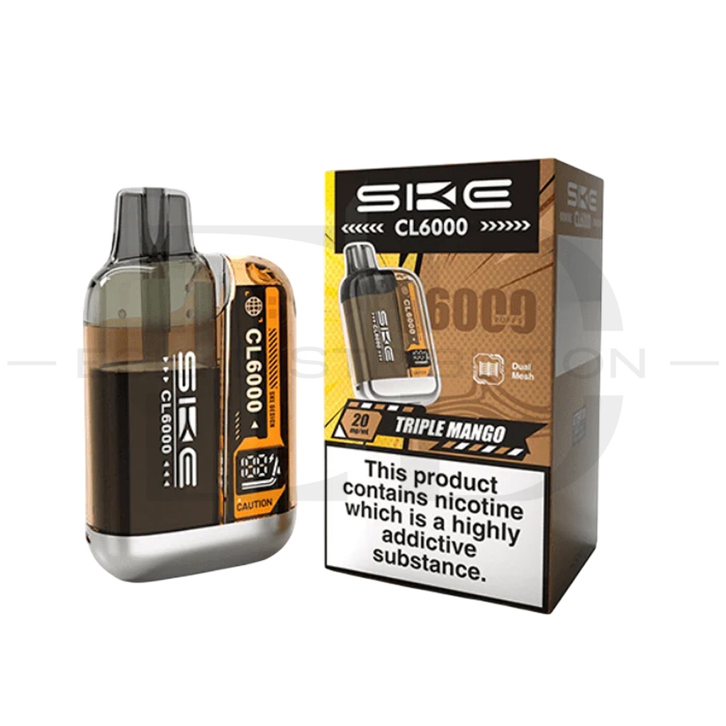 SKE Crystal CL6000 Pod Kit - Triple Mango