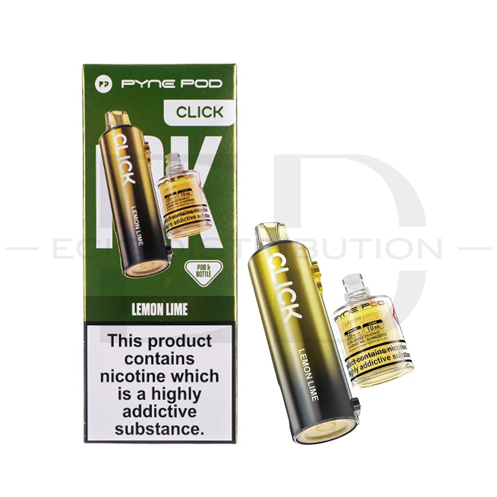 Pyne Pod Click 10K Refillable Pod - Lemon Lime