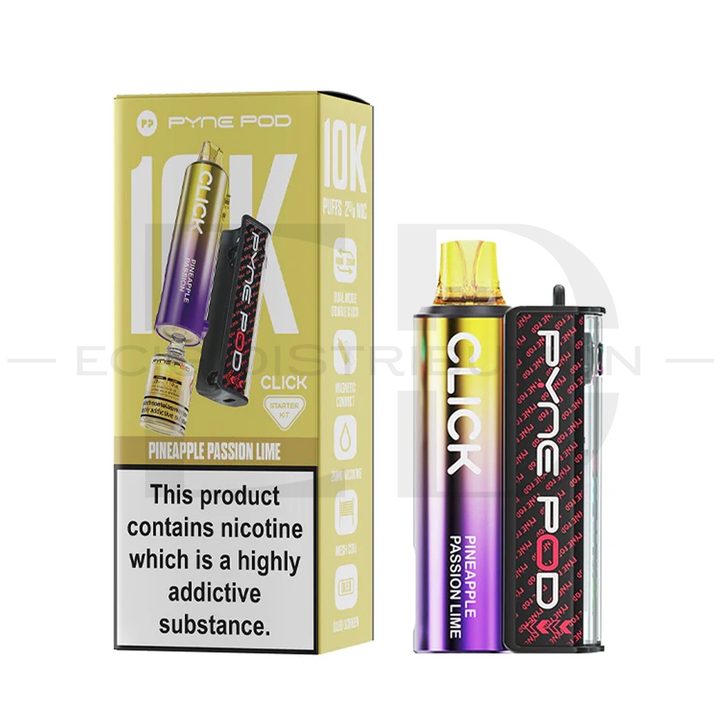 Pyne Pod Click 10K Starter Kit - Pineapple Passion Lime
