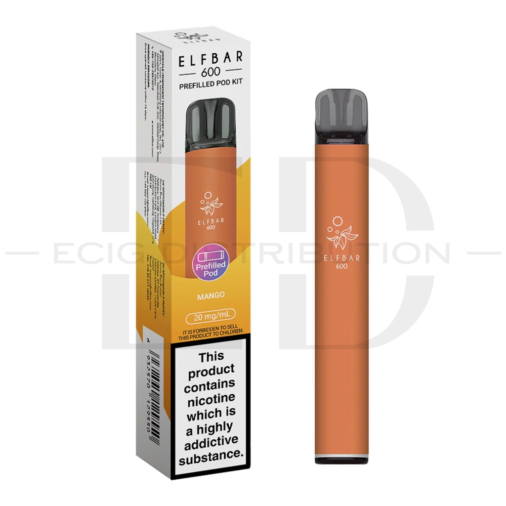 Elfbar 600 Pod Kit - Mango