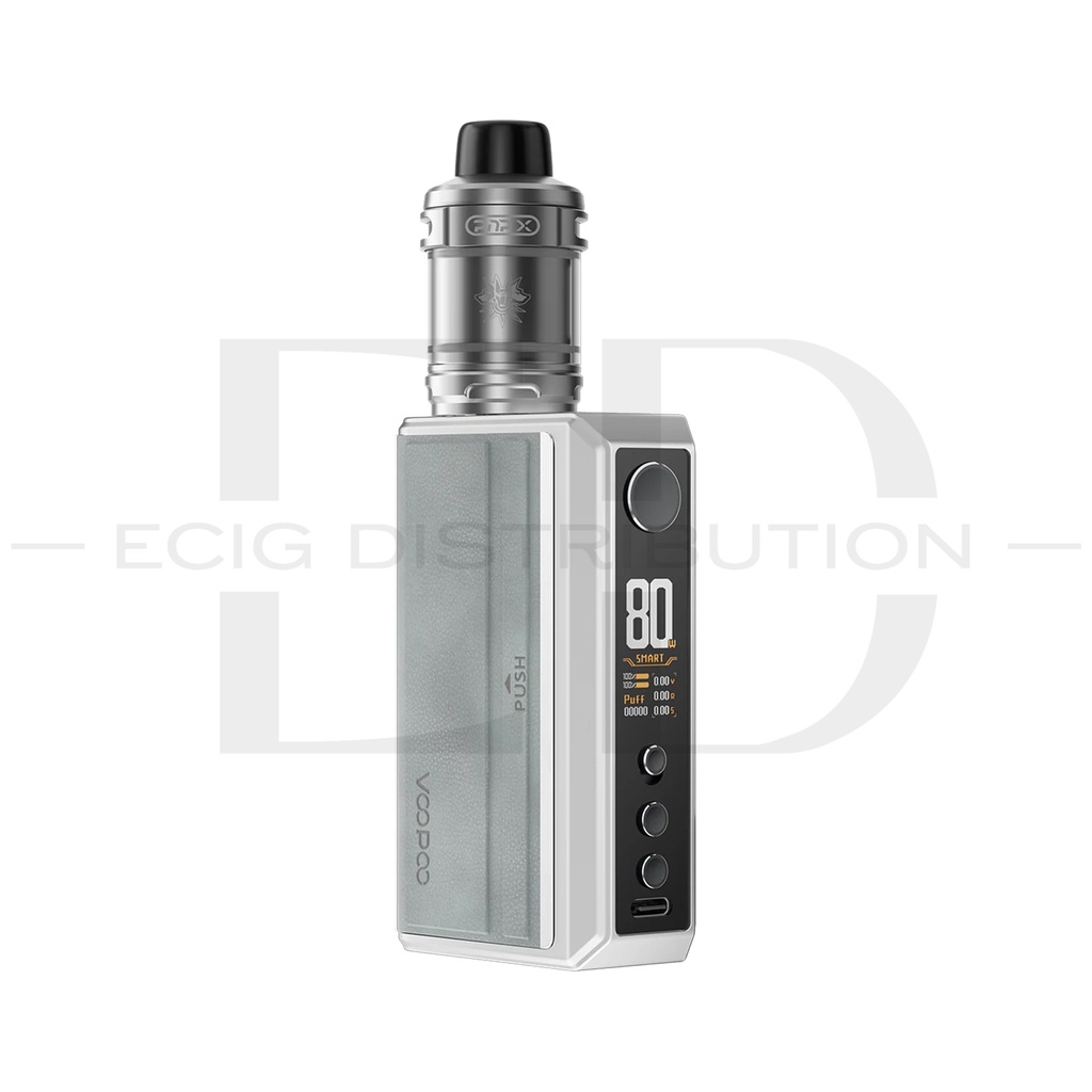 Voopoo Drag 5 Vape Kit - Silver